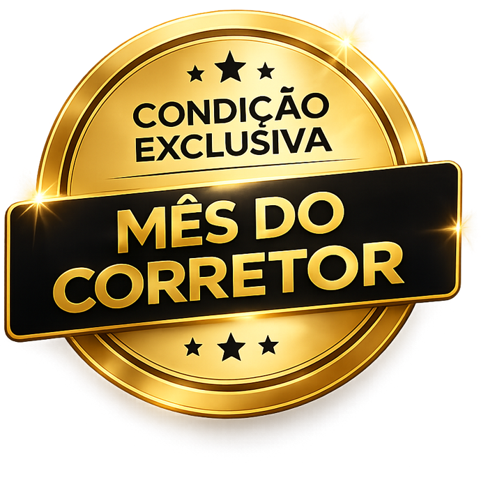 Selo Condição Exclusiva Mês do Corretor